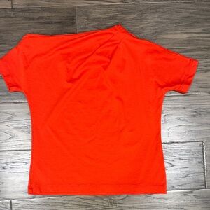 Aritzia Bold Orange Short Sleeve Tee